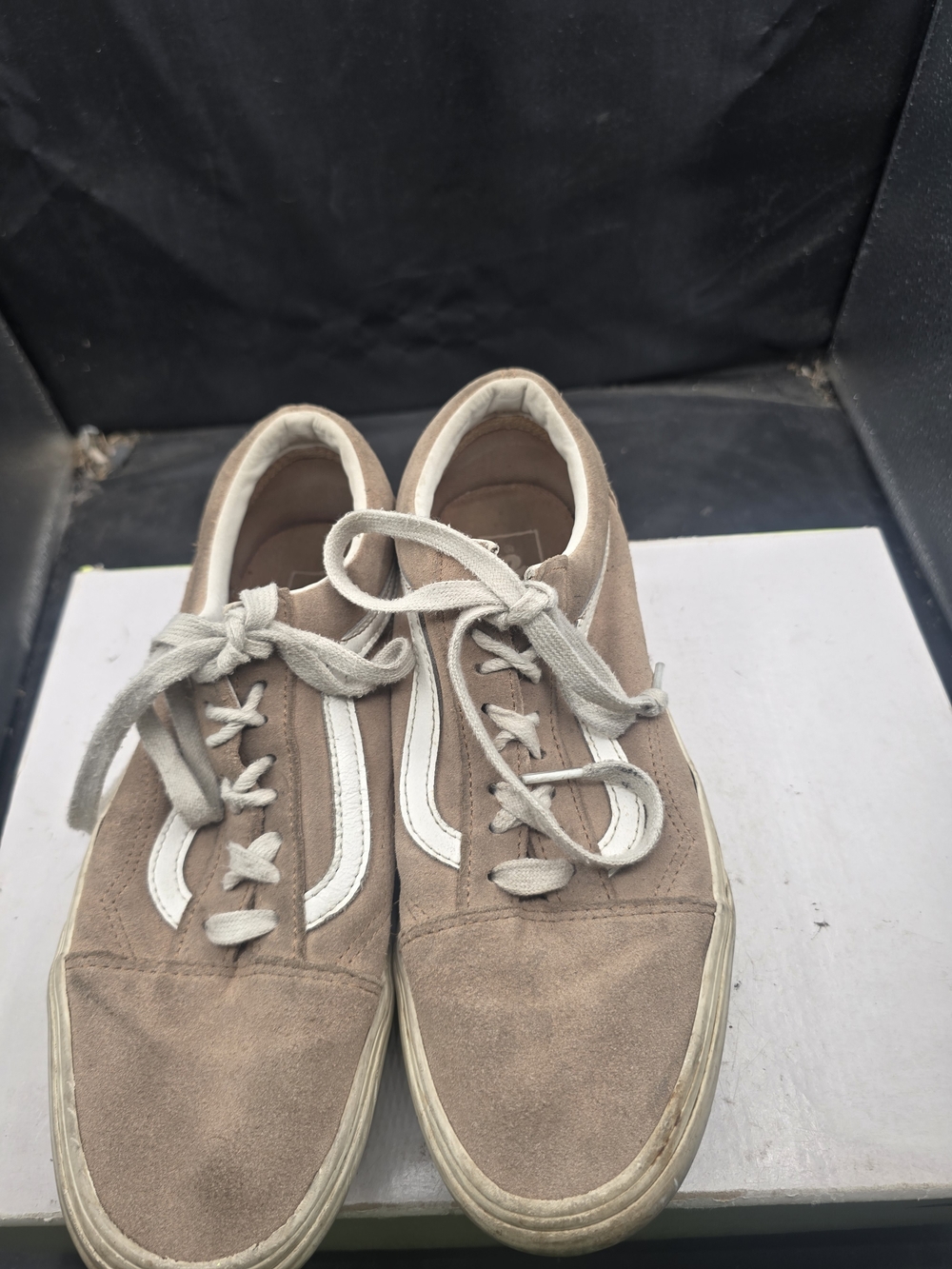 Vans Men’s Suede Old Skool‎ Sneakers in Taupe